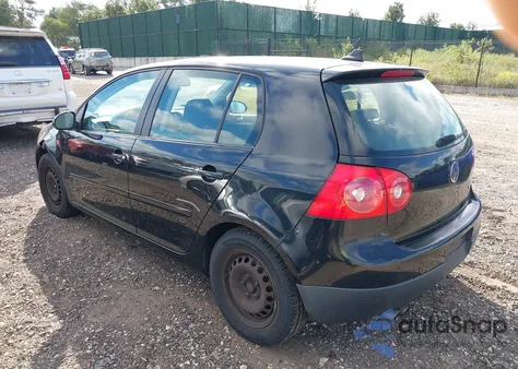 2008 Volkswagen Rabbit из США, поврежденный, VIN WVWDB71KX8W294066